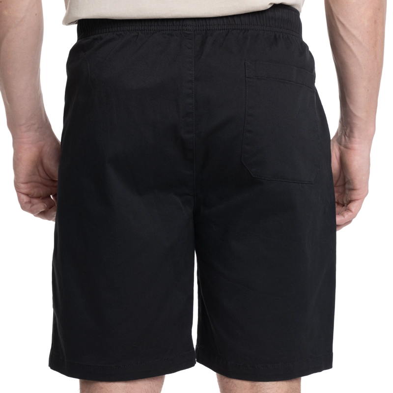 BERMUDA HOMBRE JOGGER PRETINA ELASTICADA BOLSILLO TRASERO | NEGRO - 2