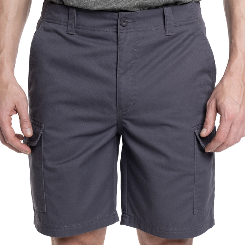 BERMUDA HOMBRE CARGO GABARDINA BOLSILLOS LATERALES | AZUL - 1