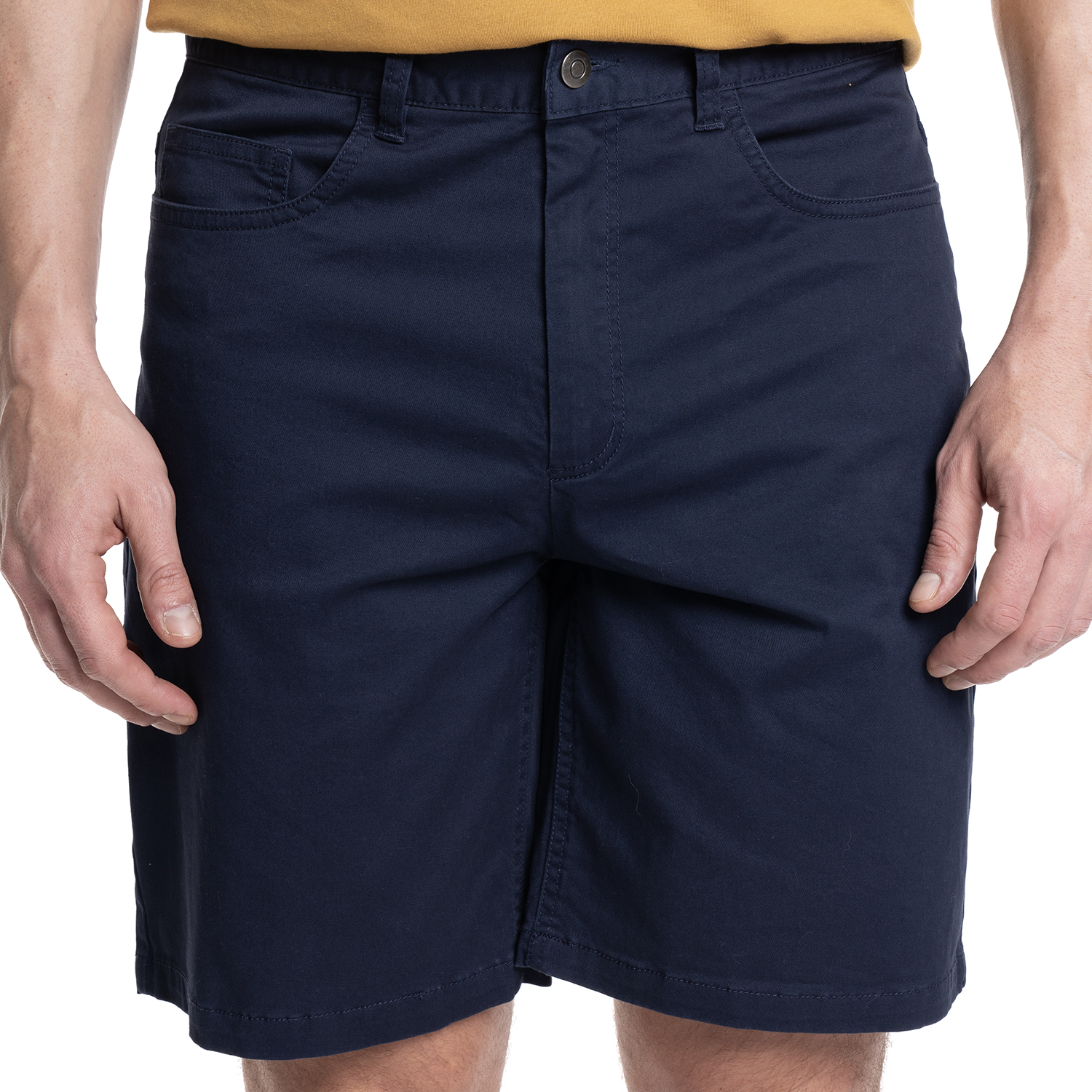 BERMUDA HOMBRE 5 BOLSILLOS ALGODON BCI REGULAR FIT | AZUL MARINO - 1