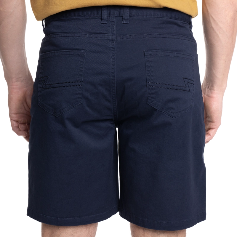 BERMUDA HOMBRE 5 BOLSILLOS ALGODON BCI REGULAR FIT | AZUL MARINO - 2