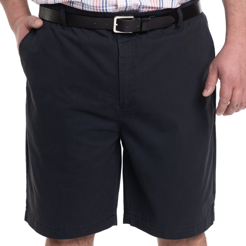BERMUDA HOMBRE FRENTE PLANO BOLSILLO TRASERO | NEGRO - 5