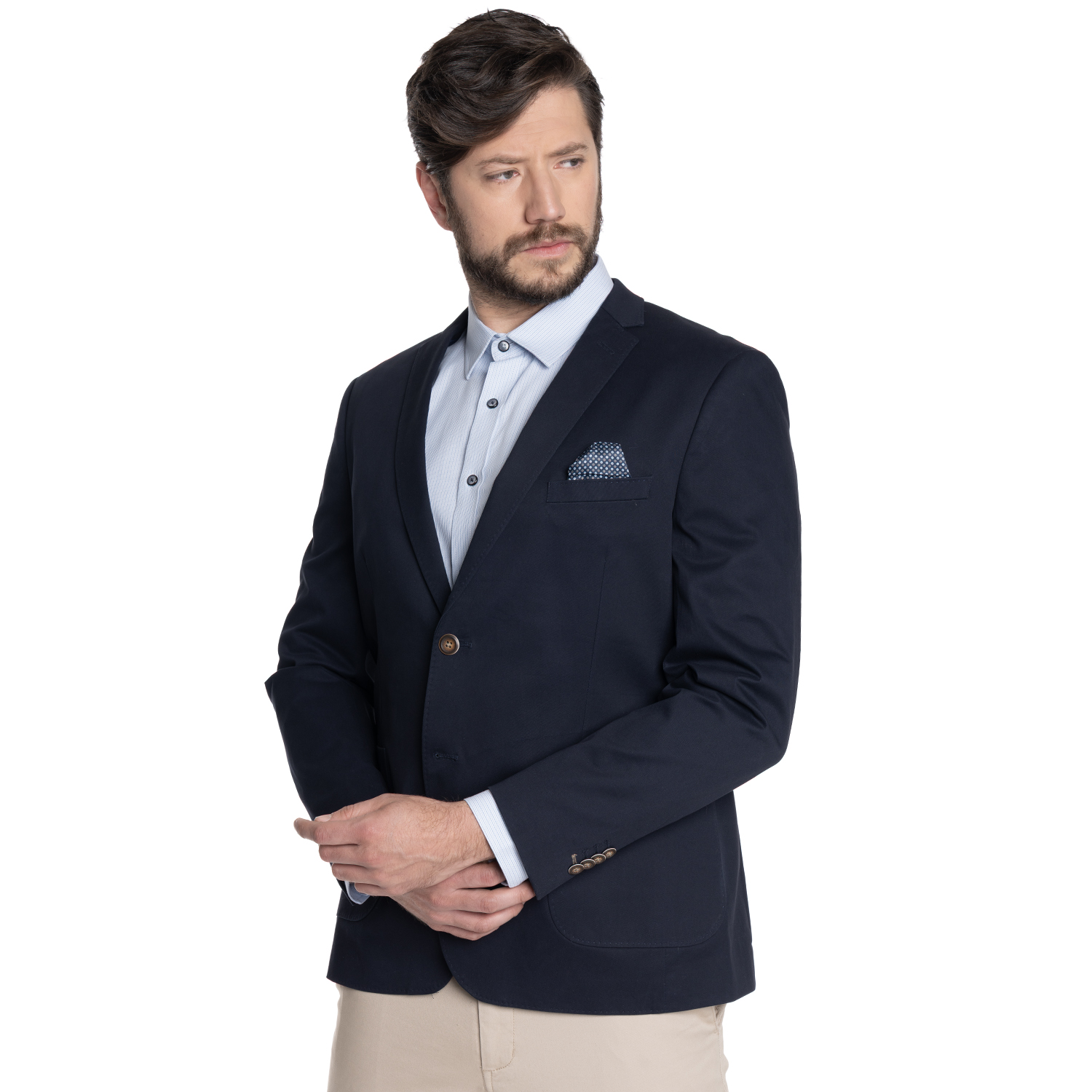 VESTON-BLAZER SEGOVIA | AZUL MARINO - 1