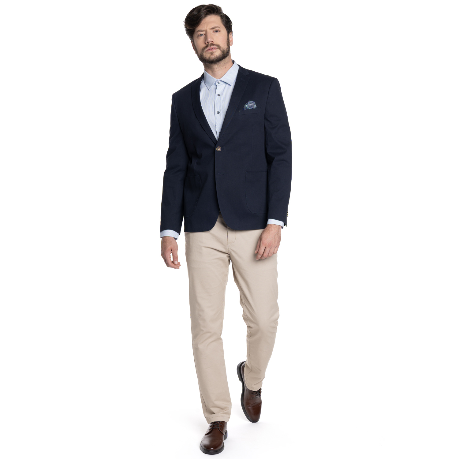VESTON-BLAZER SEGOVIA | AZUL MARINO - 4