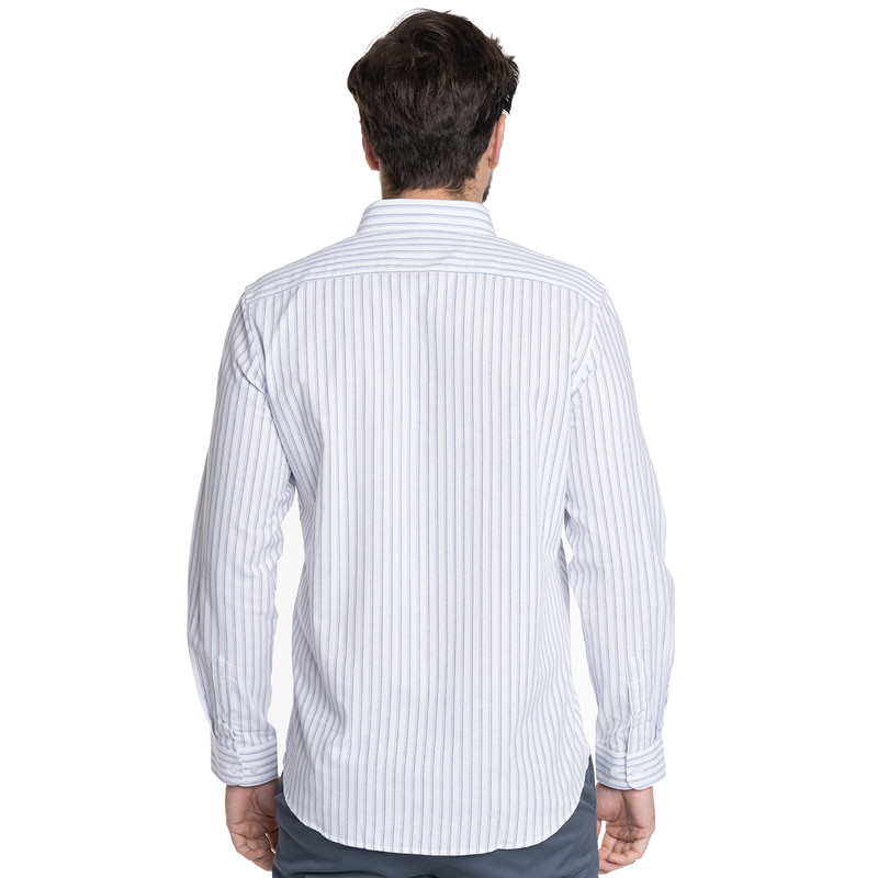 CAMISA HOMBRE CASUAL MANGA LARGA OXFORD LONDRES | ROSADO - 2