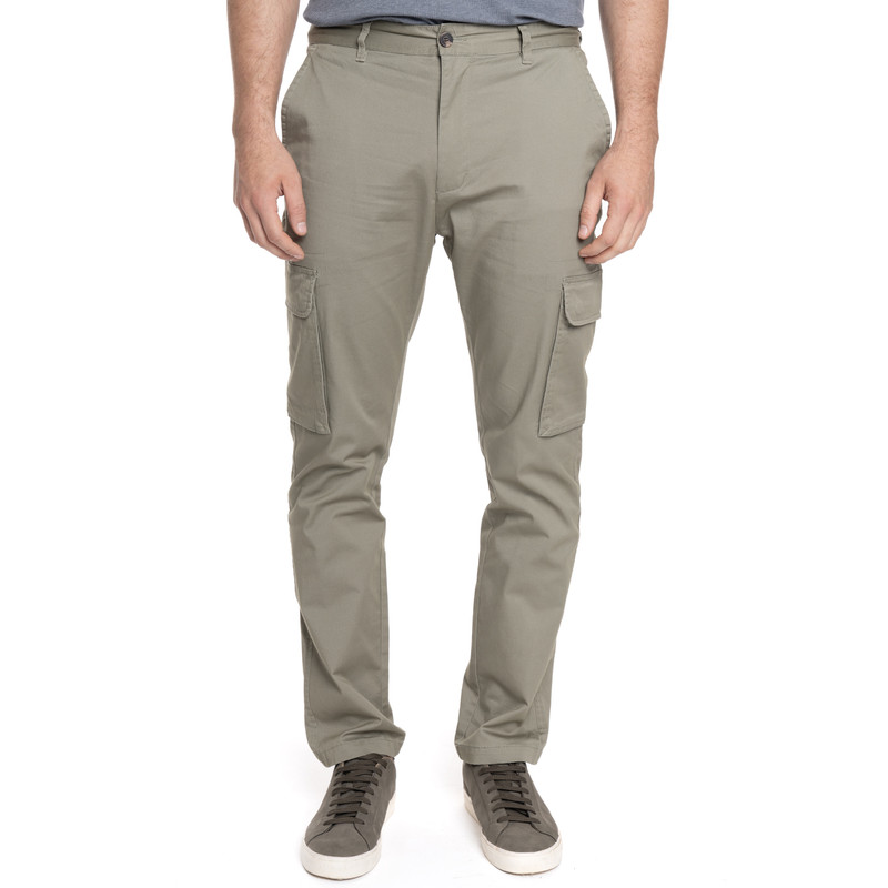 PANTALON HOMBRE CARGO PRAGA | OLIVA CLARO - 1