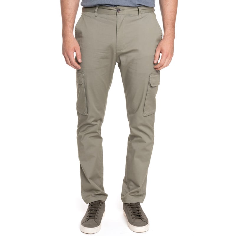 PANTALON HOMBRE CARGO PRAGA | OLIVA CLARO - 1