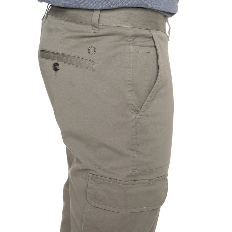 PANTALON HOMBRE CARGO PRAGA | OLIVA CLARO - 3