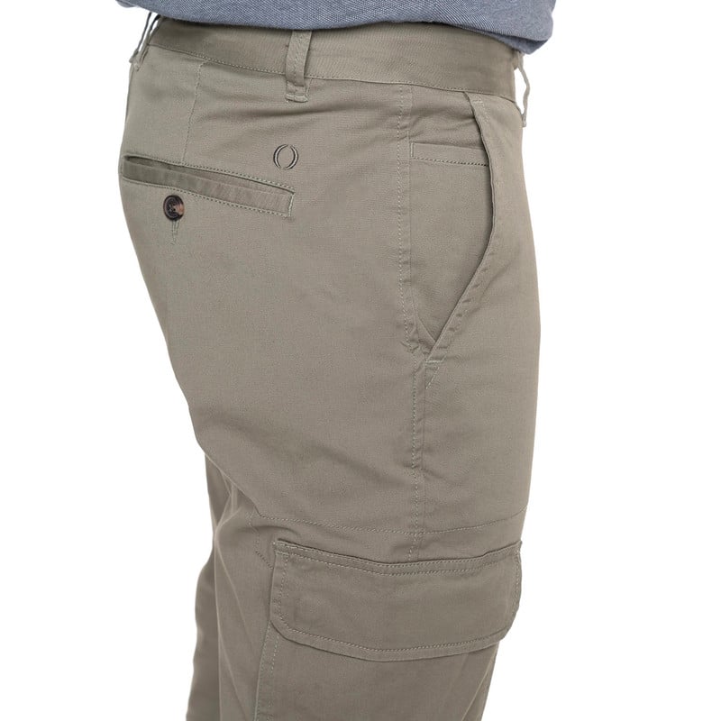 PANTALON HOMBRE CARGO PRAGA | OLIVA CLARO - 3