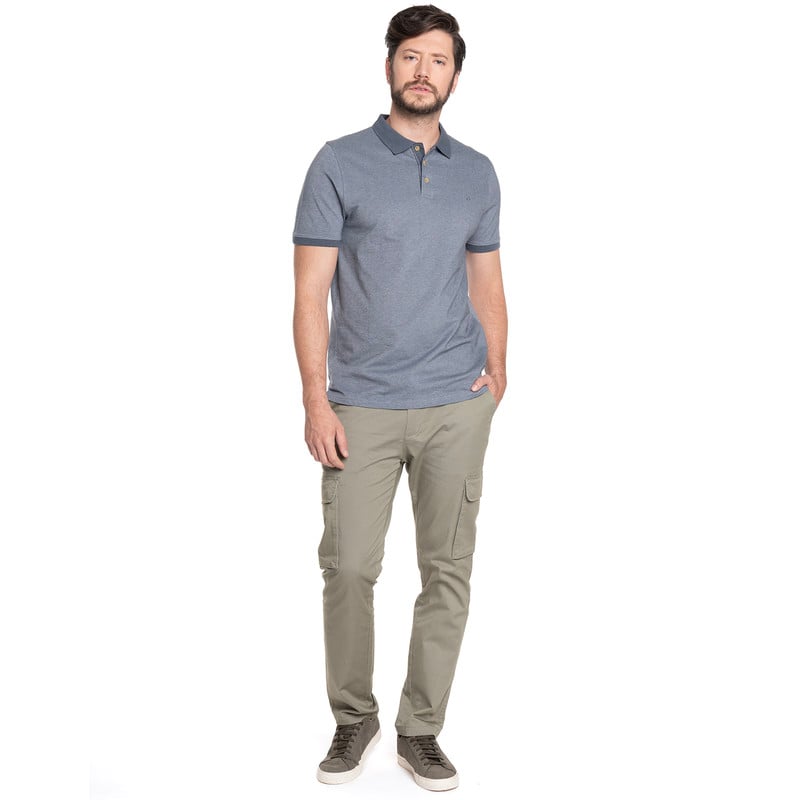PANTALON HOMBRE CARGO PRAGA | OLIVA CLARO - 4