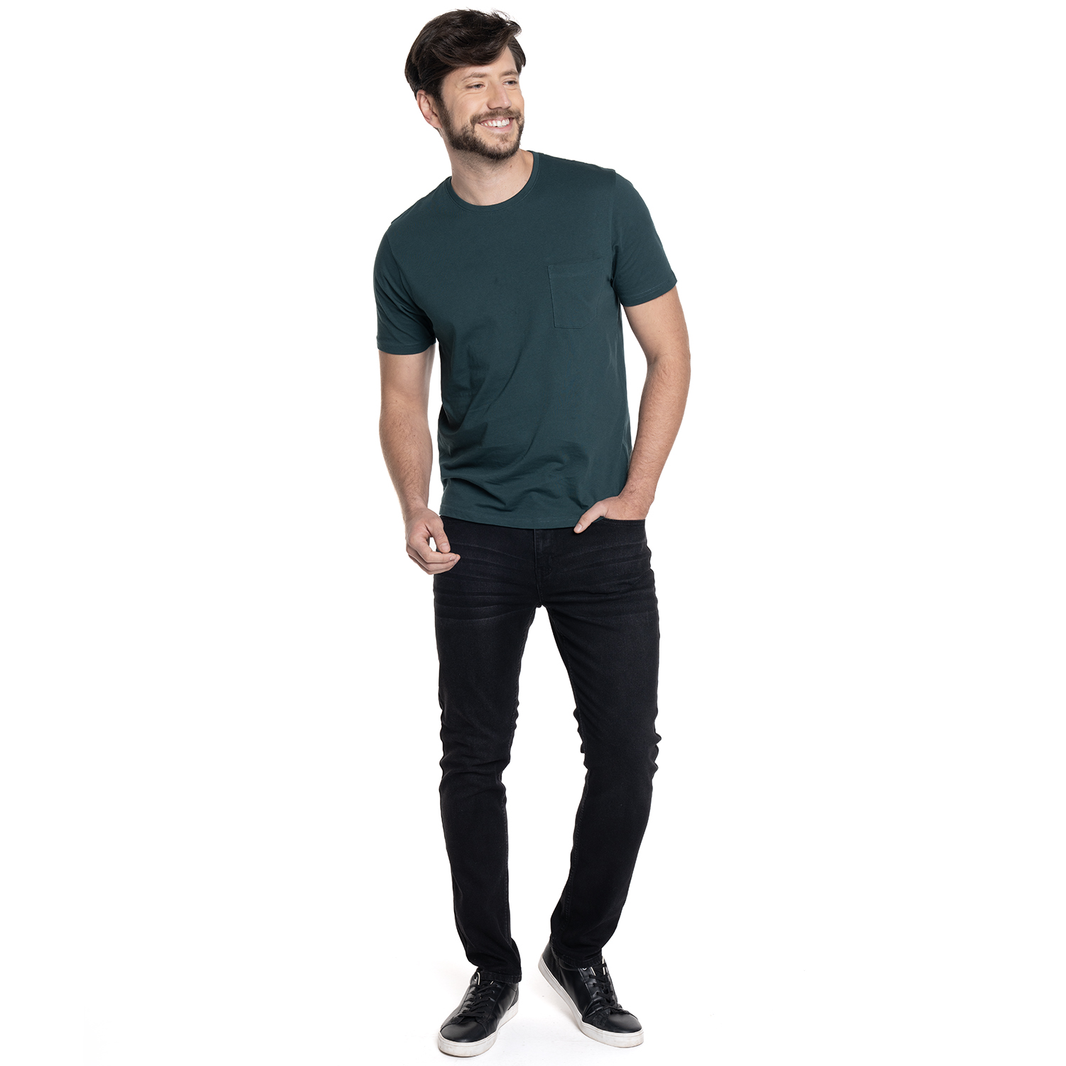 JEANS HOMBRE SLIM FIT MONACO | NEGRO - 4