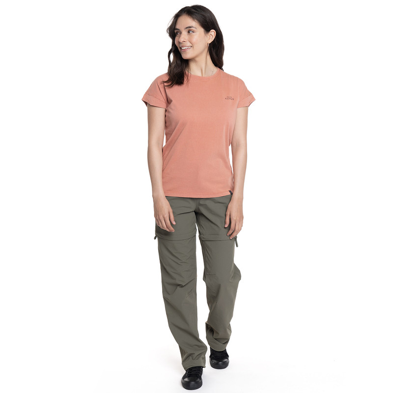 POLERA MUJER MANGA CORTA LIFESTYLE | TERRACOTA - 4