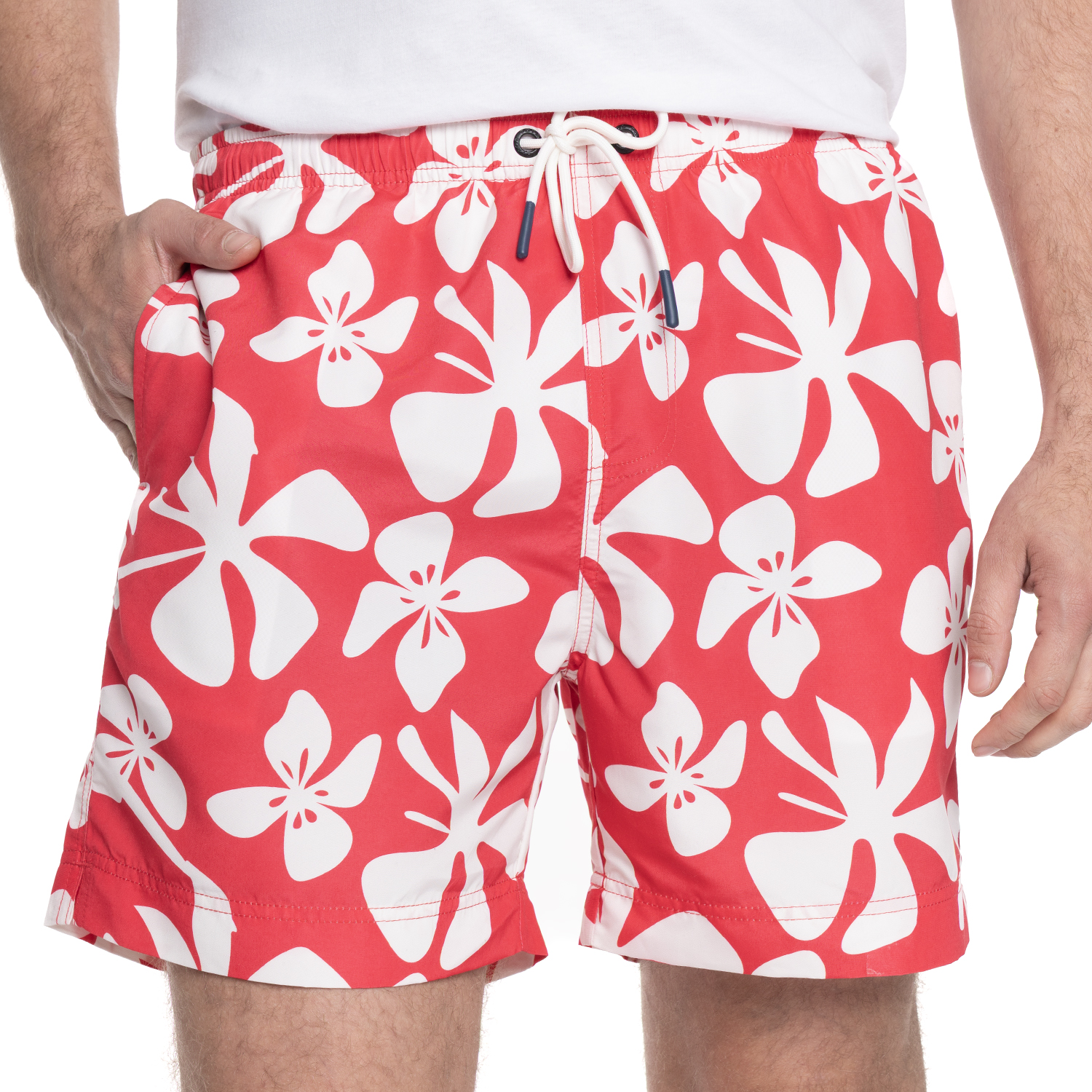 TRAJE DE BAÑO HOMBRE ESTAMPADO IBIZA | FUCSIA - 1