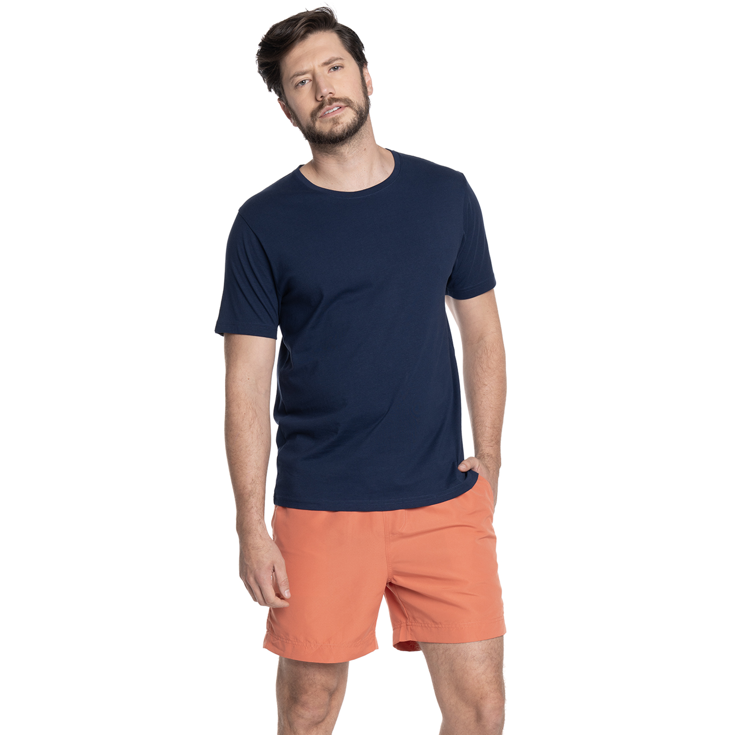 TRAJE DE BAÑO HOMBRE SANTORINI | NARANJA OSCURO - 4