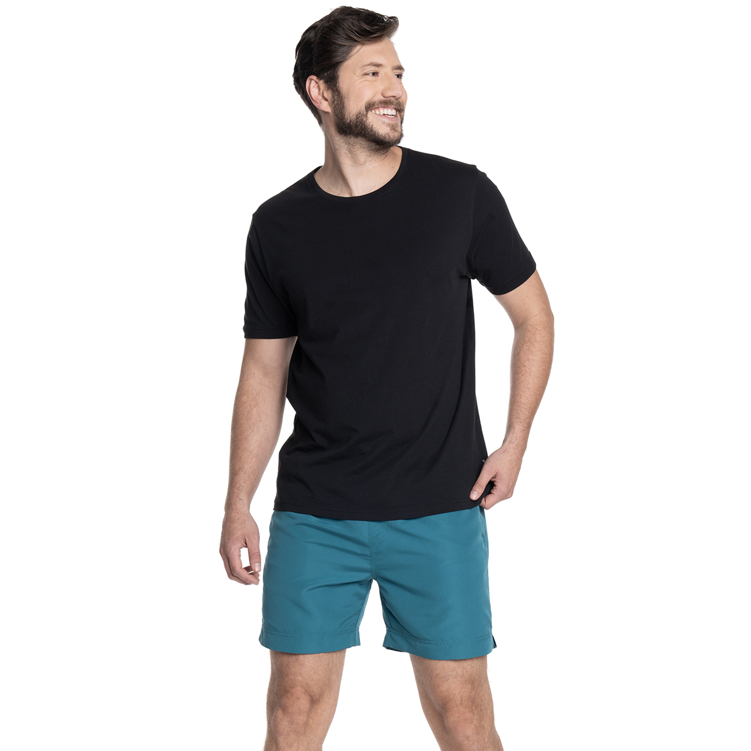 TRAJE DE BAÑO HOMBRE SANTORINI | CELESTE - 4