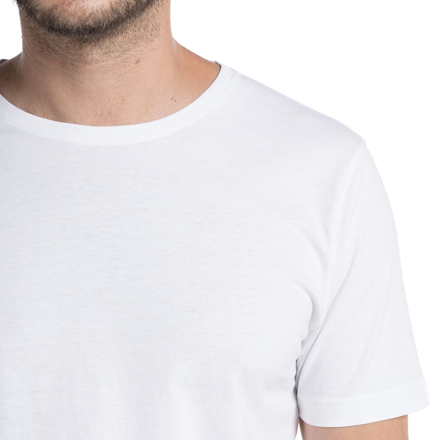 POLERA HOMBRE MANGA CORTA ROUND NECK VALENCIA | BLANCO - 2