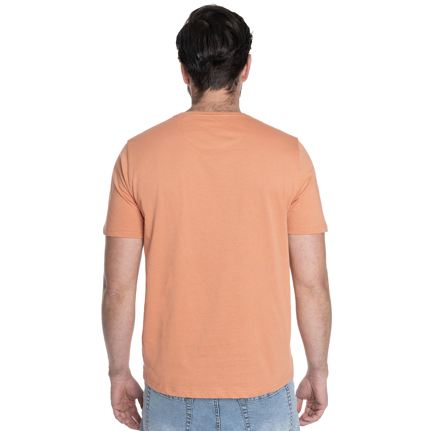 POLERA HOMBRE MANGA CORTA JERSEY SAN LORENZO | NARANJA OSCURO - 2