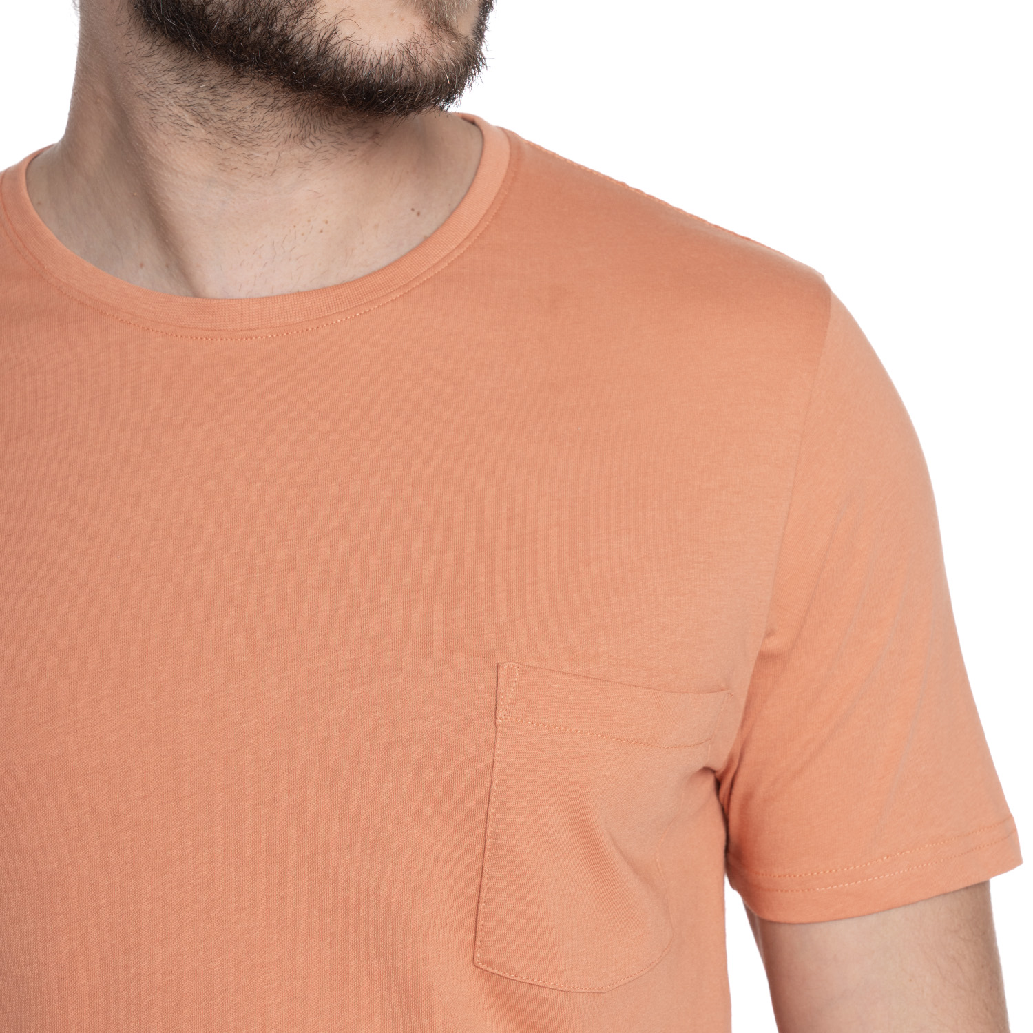 POLERA HOMBRE MANGA CORTA JERSEY SAN LORENZO | NARANJA OSCURO - 3