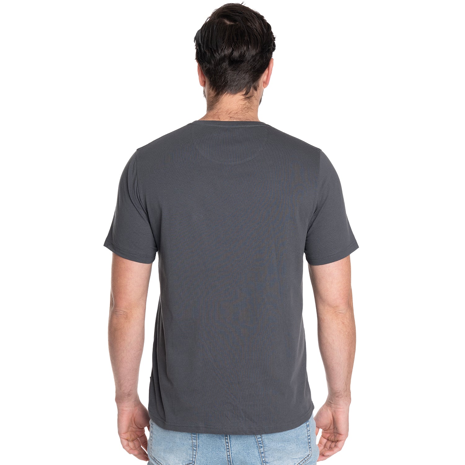 POLERA HOMBRE MANGA CORTA JERSEY SAN LORENZO | GRIS OSCURO - 2