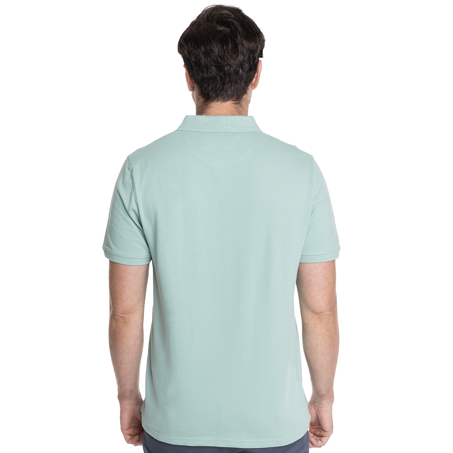 POLERA HOMBRE MANGA CORTA PIQUE CAPRI | TURQUESA - 2