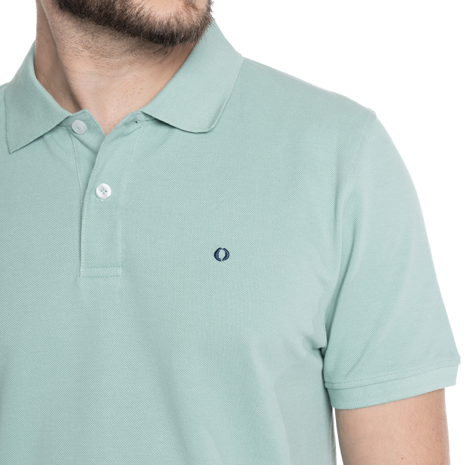 POLERA HOMBRE MANGA CORTA PIQUE CAPRI | TURQUESA - 3