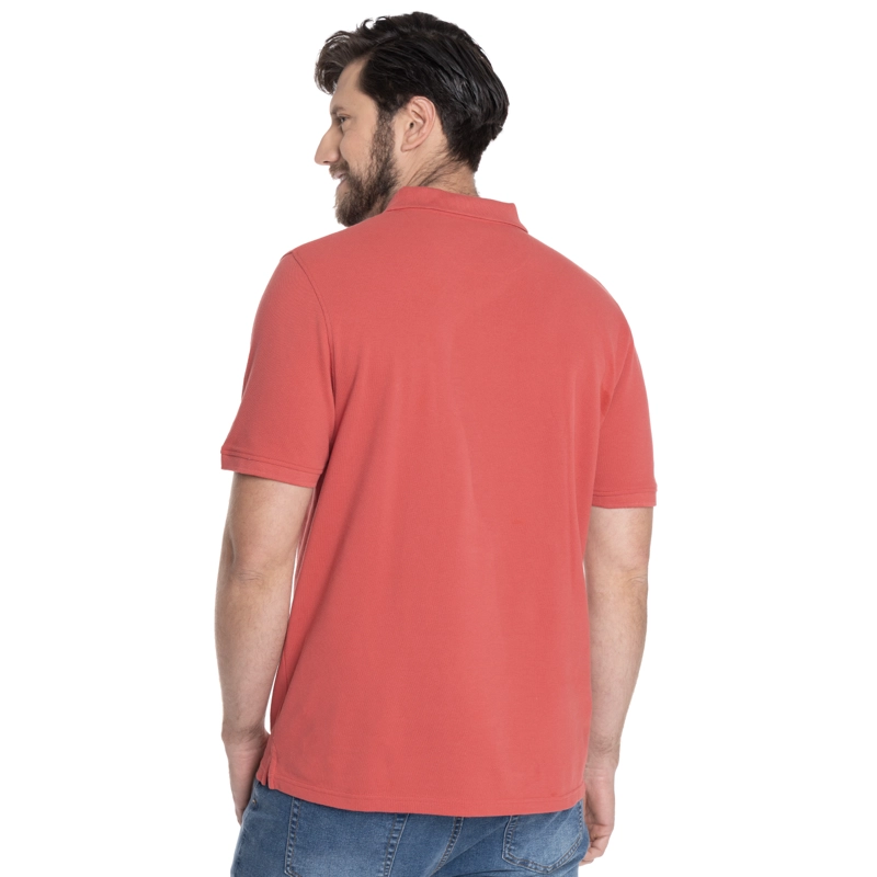 POLERA HOMBRE MANGA CORTA PIQUE CAPRI | FUCSIA - 2