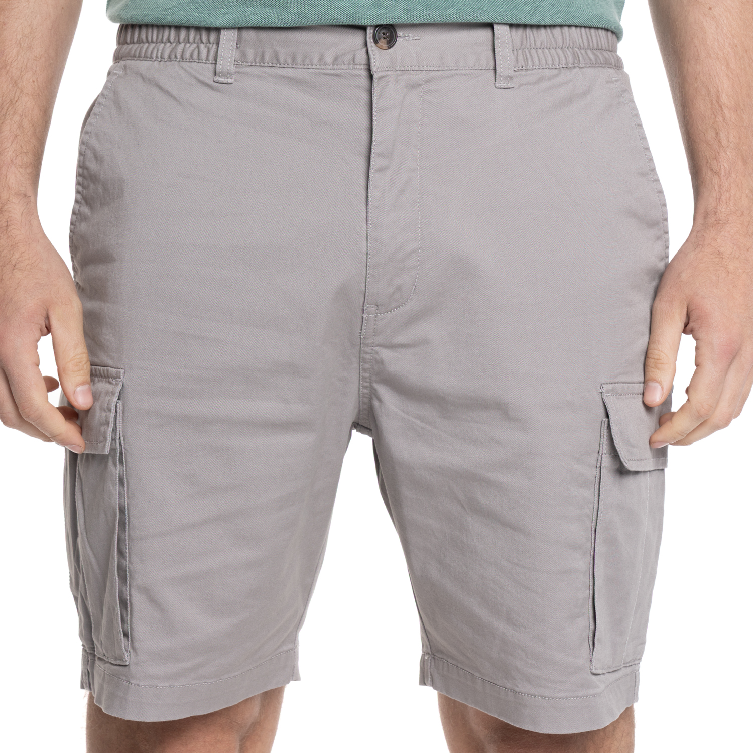 BERMUDAS HOMBRE CARGO SICILIA | GRIS CLARO - 1