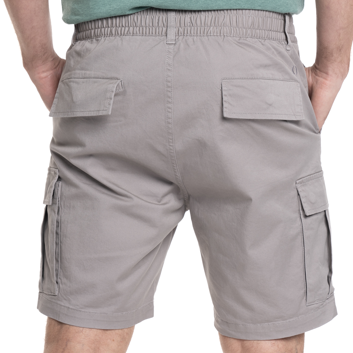 BERMUDAS HOMBRE CARGO SICILIA | GRIS CLARO - 2