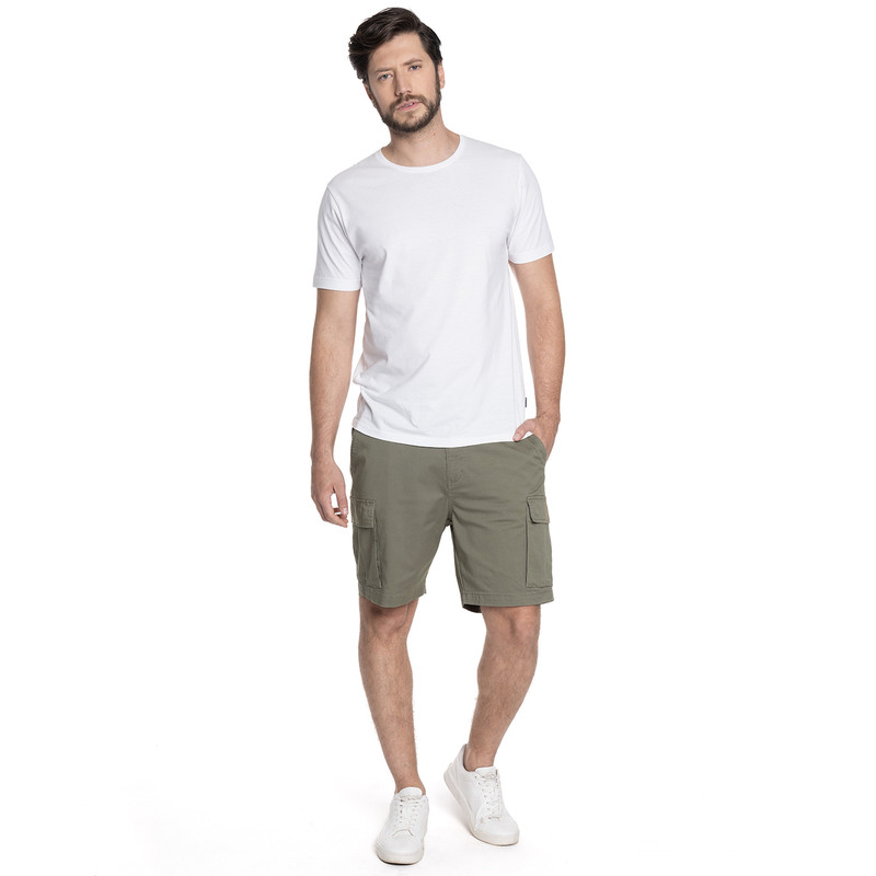 BERMUDAS HOMBRE CARGO SICILIA | VERDE MUSGO - 4
