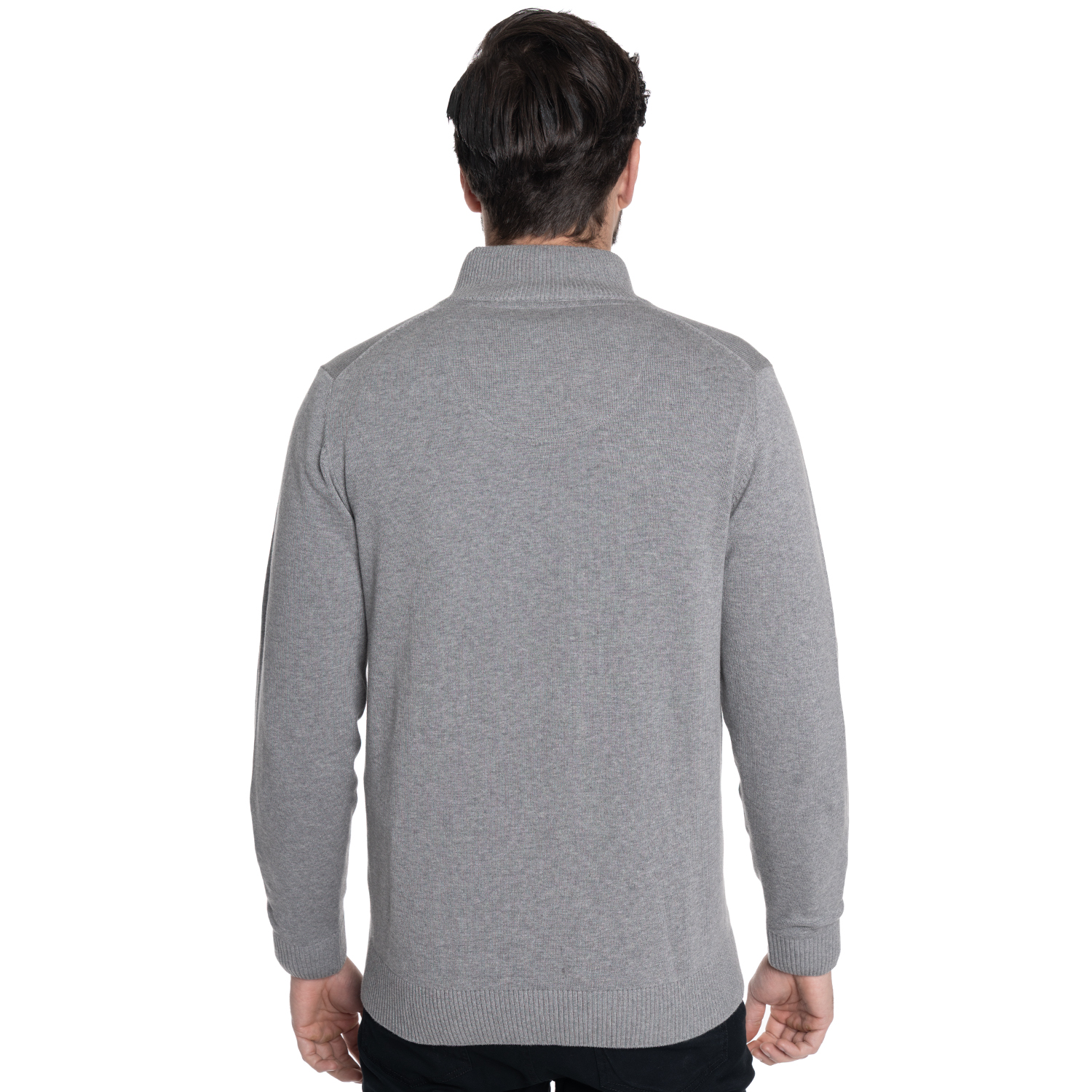 SWEATERS HOMBRE FULL ZIPPER FUENCARRAL | GRAFITO - 2
