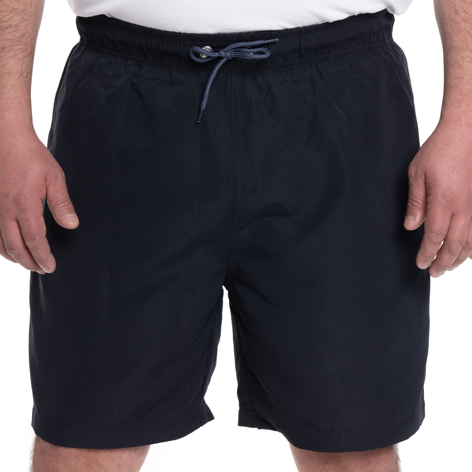 TRAJE DE BAÑO HOMBRE LISO PRETINA ELASTICADA CORDONES | NEGRO - 5