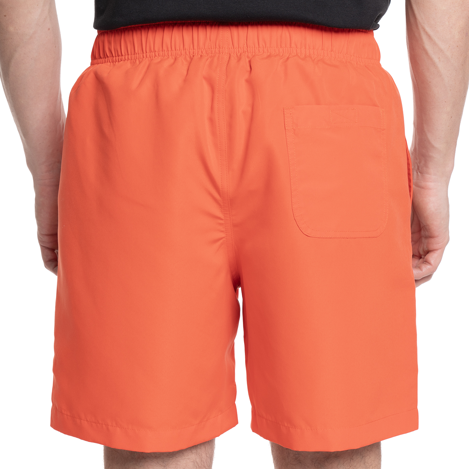 TRAJE DE BAÑO HOMBRE LISO PRETINA ELASTICADA CORDONES | ROJO - 2