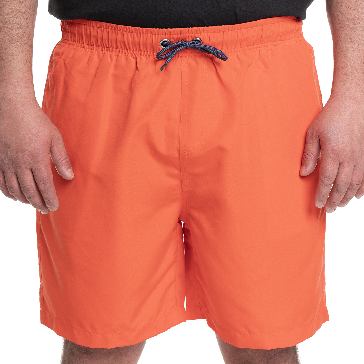 TRAJE DE BAÑO HOMBRE LISO PRETINA ELASTICADA CORDONES | ROJO - 5