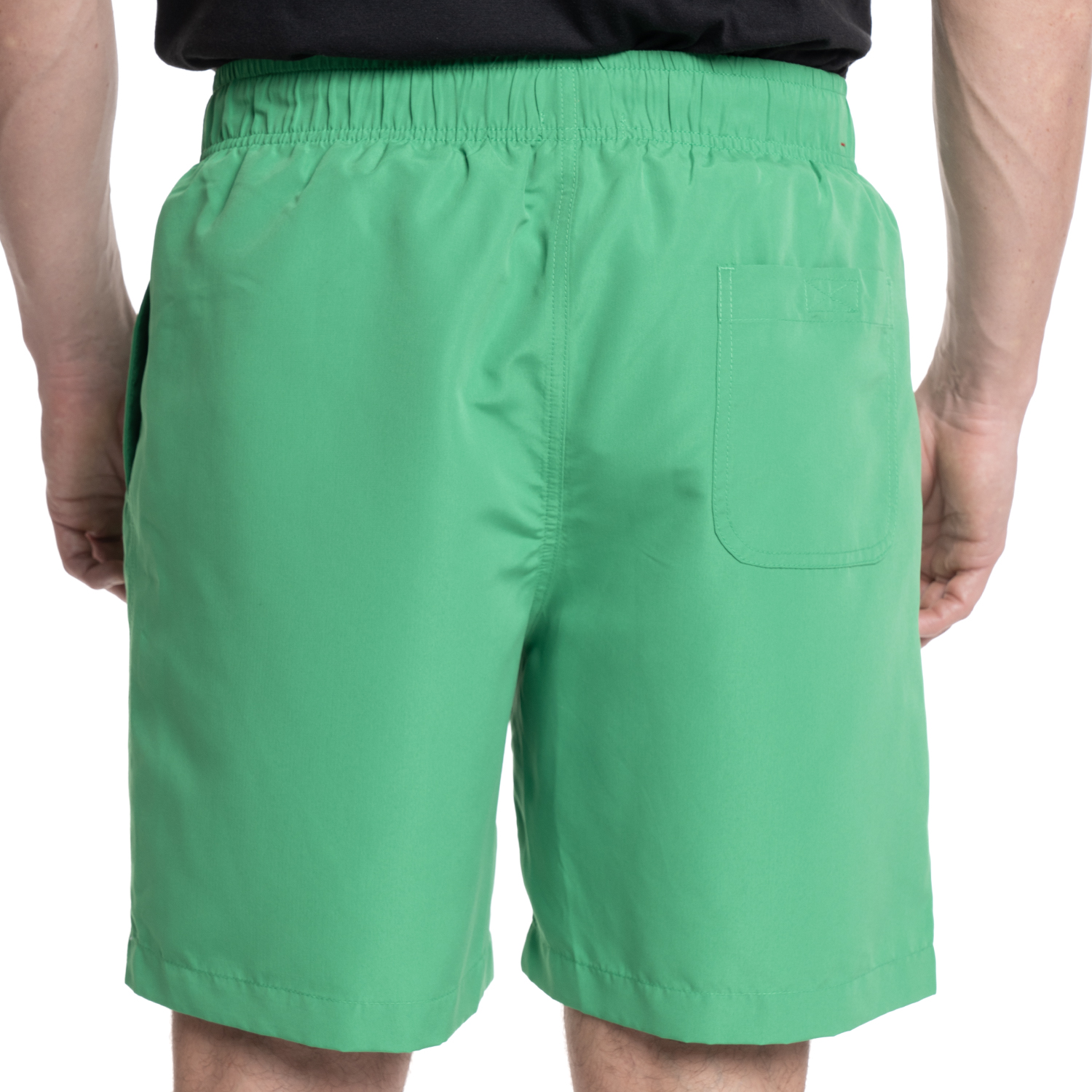 TRAJE DE BAÑO HOMBRE LISO PRETINA ELASTICADA CORDONES | VERDE MANZANA - 2