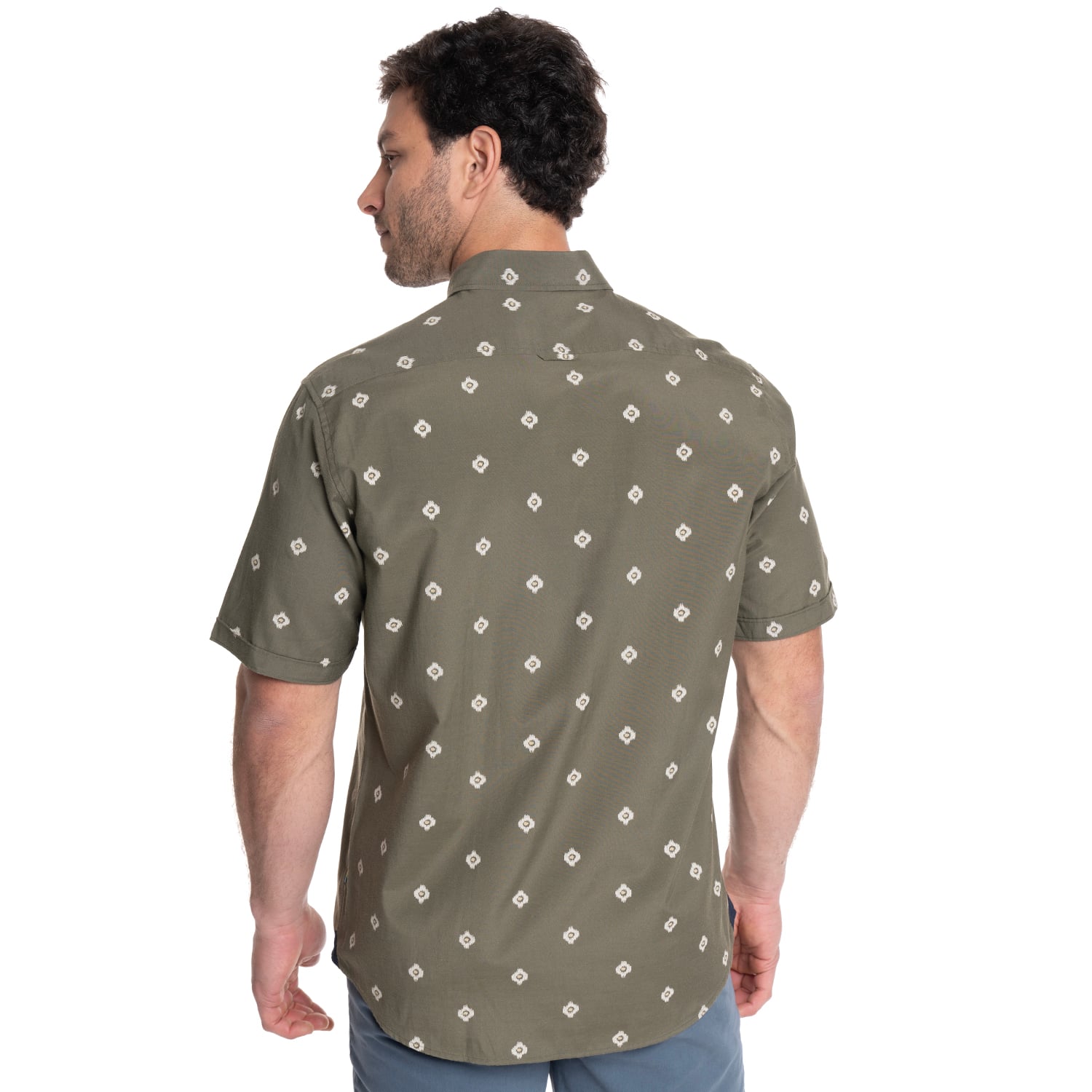 CAMISA HOMBRE MANGA CORTA OXFORD | VERDE - 2
