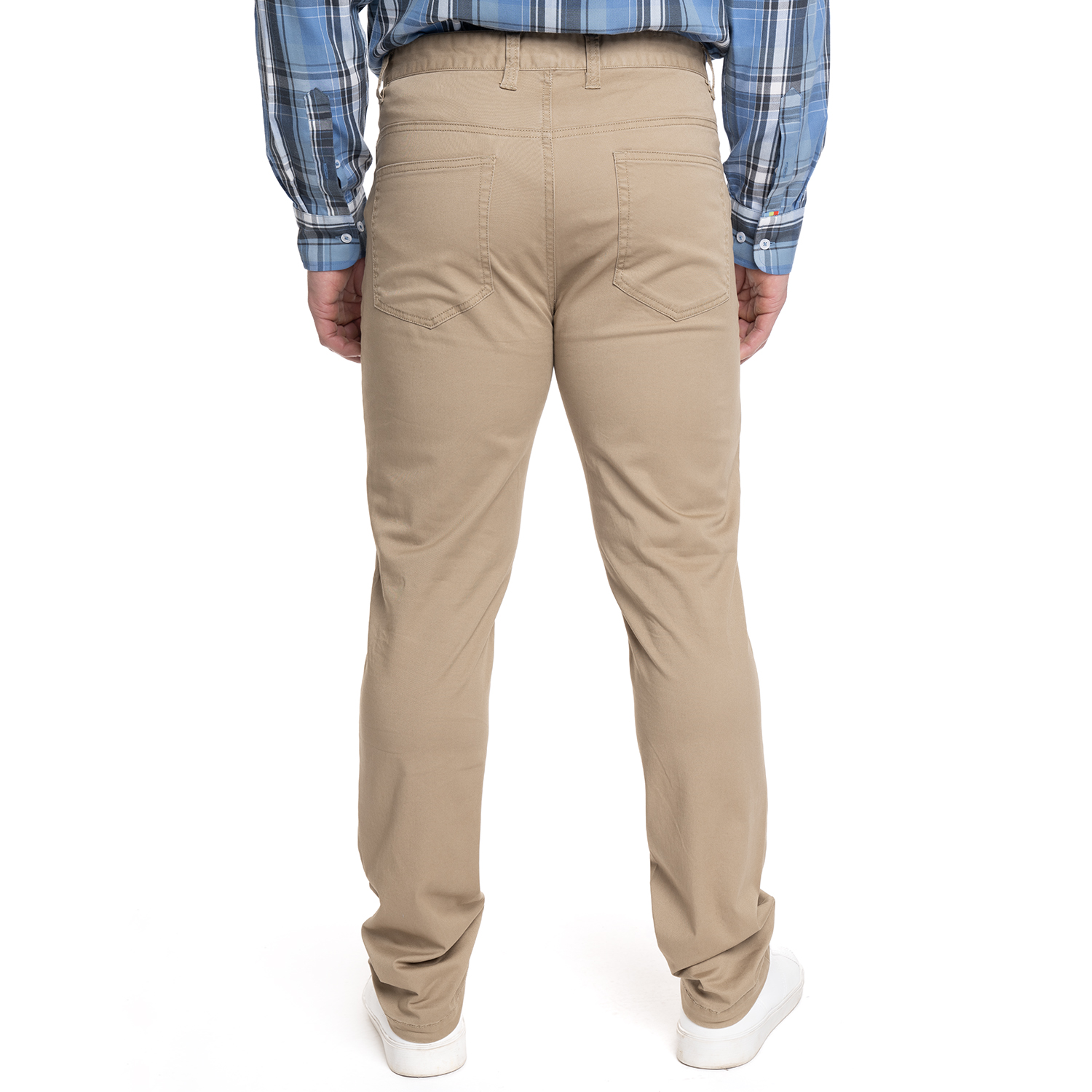 PANTALON HOMBRE 5 BOLSILLOS SPANDEX | KHAKI - 2