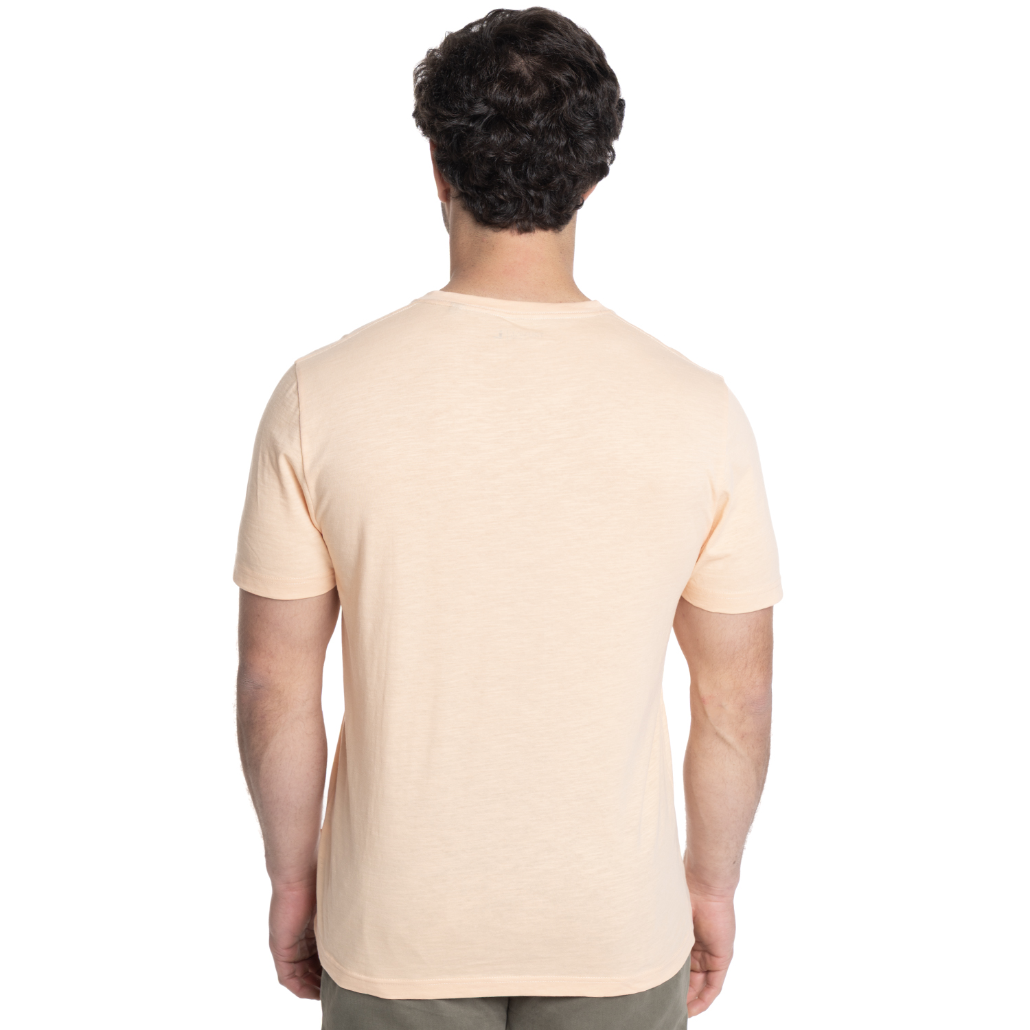 POLERA HOMBRE CUELLO V | CORAL - 2