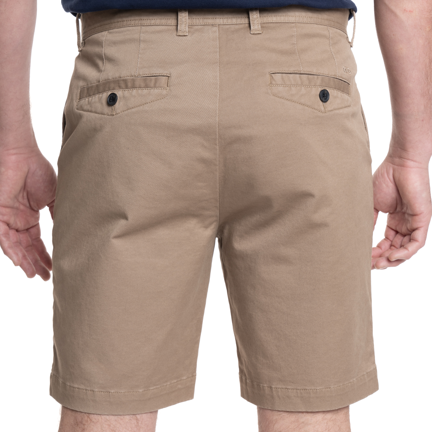 BERMUDA HOMBRE CASUAL FRENTE PLANO NEWBURGH. | BEIGE - 2