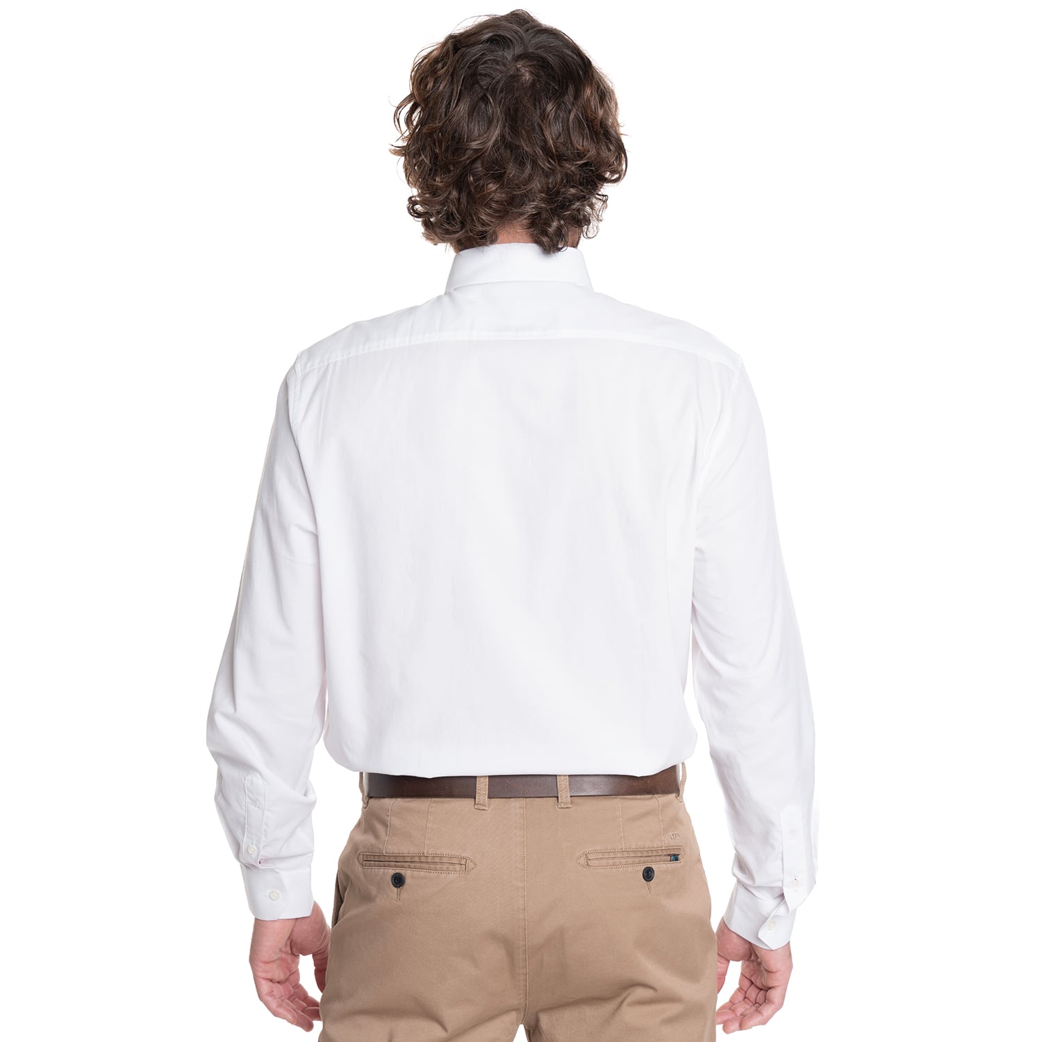 CAMISA HOMBRE MANGA LARGA JACQUARD HARLEM. | BLANCO - 2