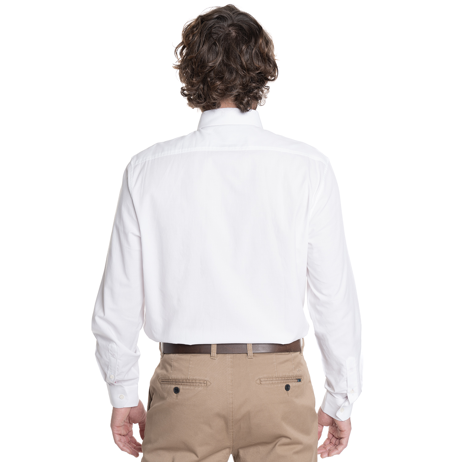 CAMISA HOMBRE MANGA LARGA JACQUARD HARLEM. | BLANCO - 2