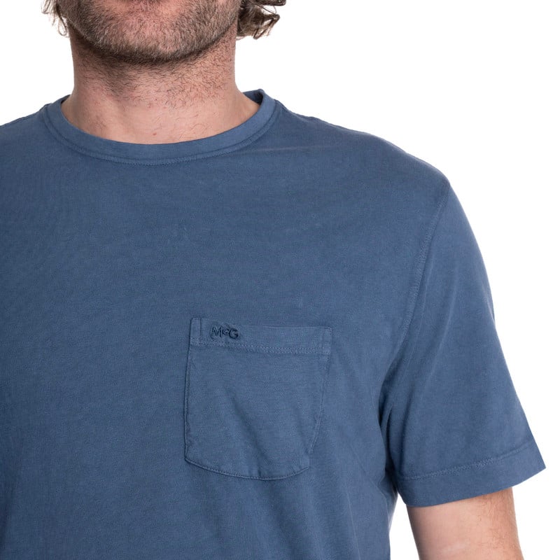 POLERA HOMBRE CUELLO REDONDO GREENPOINT. | AZUL MARINO - 3