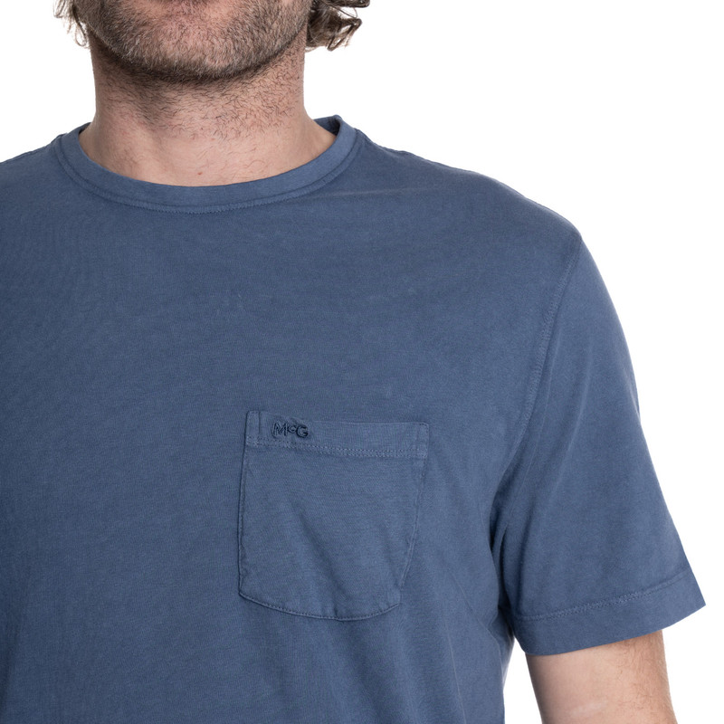 POLERA HOMBRE CUELLO REDONDO GREENPOINT. | AZUL MARINO - 3