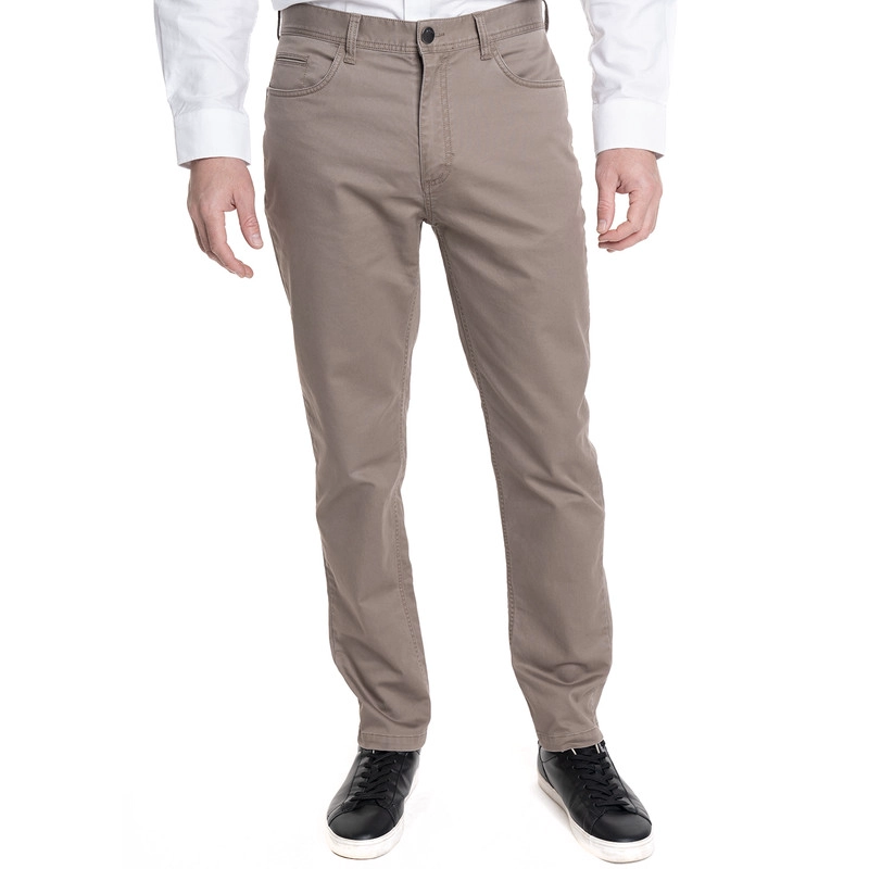 PANTALON HOMBRE CASUAL 5 BOLSILLOS MASPETH | CAFE - 1