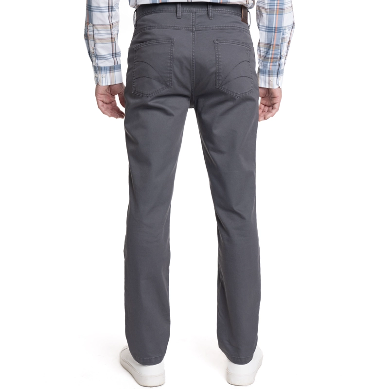 PANTALON HOMBRE CASUAL 5 BOLSILLOS MASPETH | GRIS OSCURO - 2