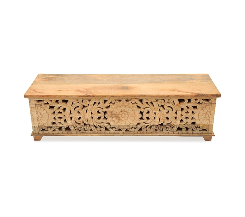 MESA LATERAL TIPO BAUL BIKANER - MEYA MUEBLES - 1