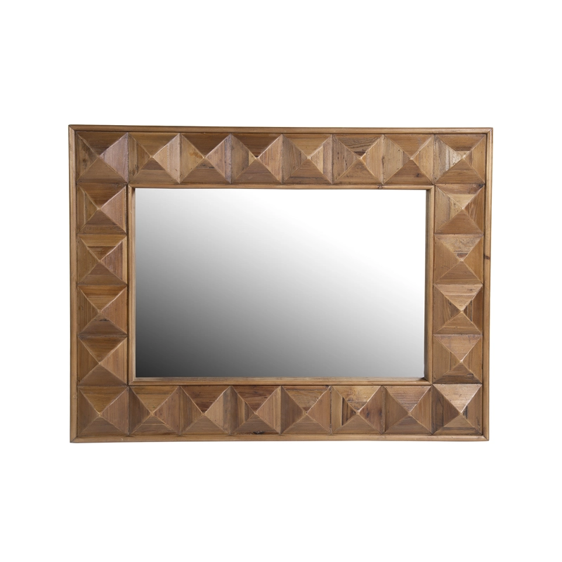 ESPEJO MEYA MUEBLES RECTANGULAR NAPO PARED MADERA - 3