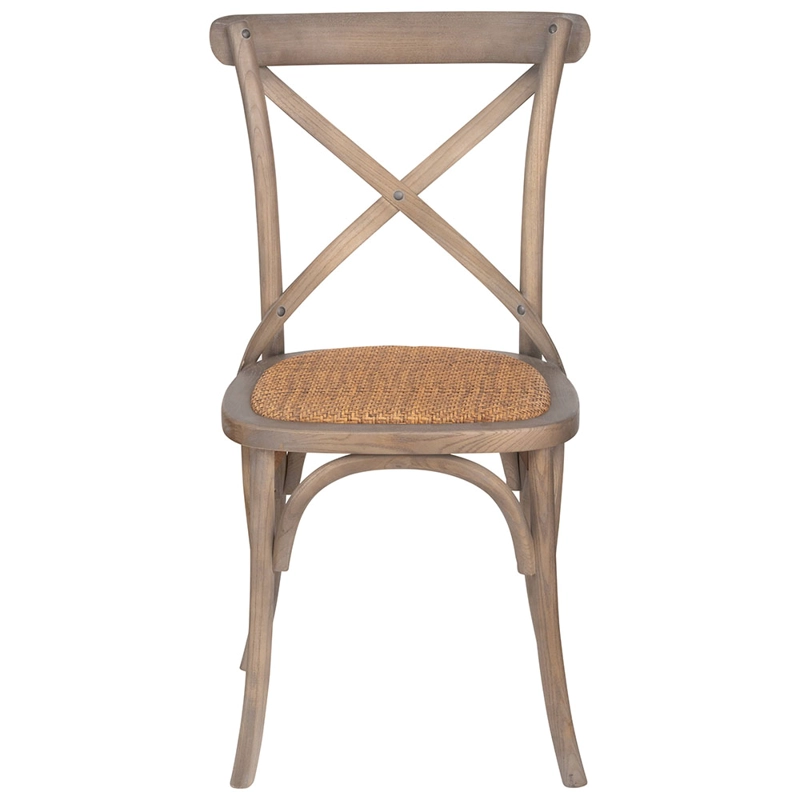 PACK X 2 SILLA CROSSBACK GRIS OSCURA - 3