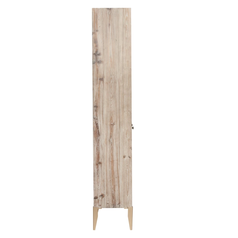 LIBRERO TERNEY DE MADERA DE OLMO Y ABETO - 4