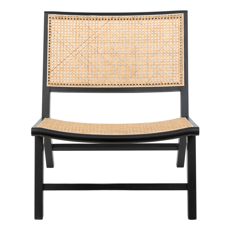 SITIAL MEYA MUEBLES FUTRA MADERA HAYA Y RATÁN NEGRO - 3