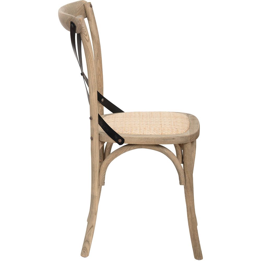 PACK X 2 SILLA CROSSBACK RESPALDO METALICO - 5