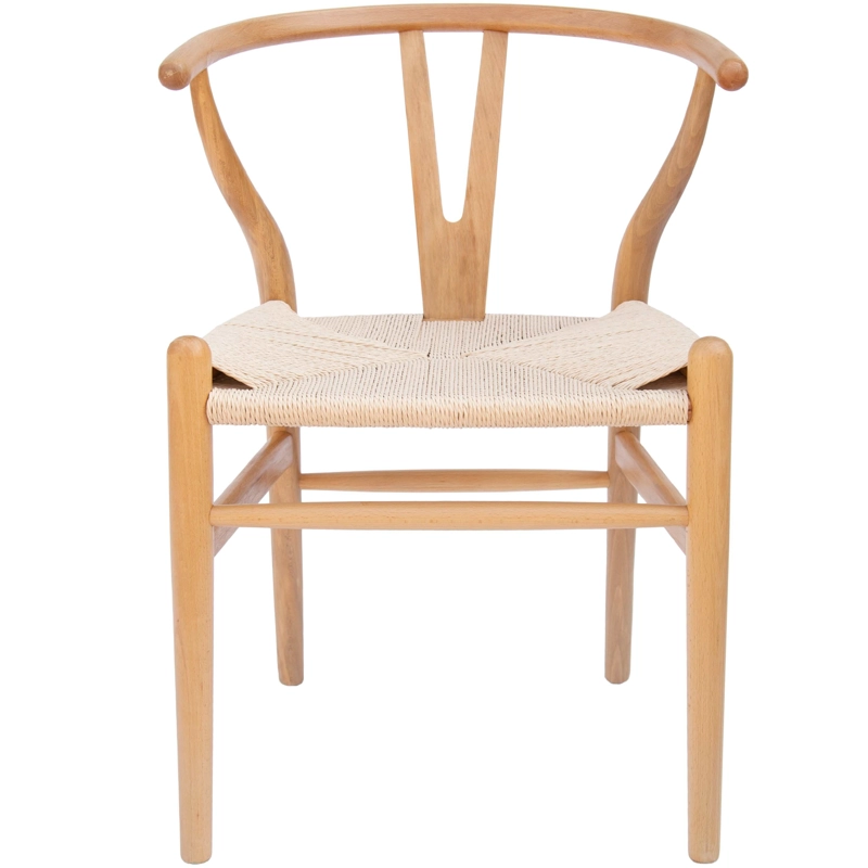 Pack 2 unidades SILLA WISHBONE COLOR MADERA NATURAL - 3
